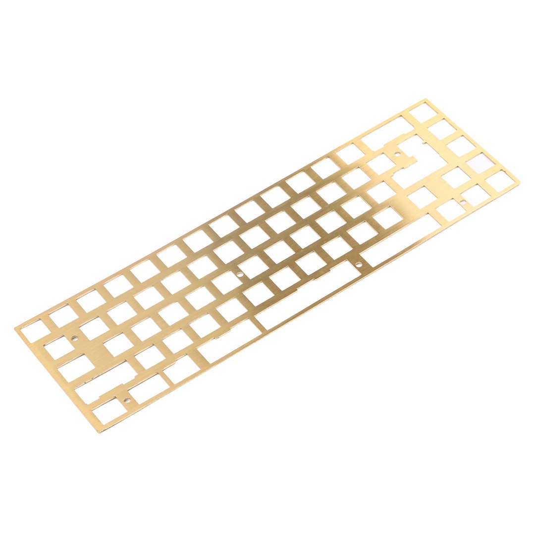 KBDFans 65% Brass Plate