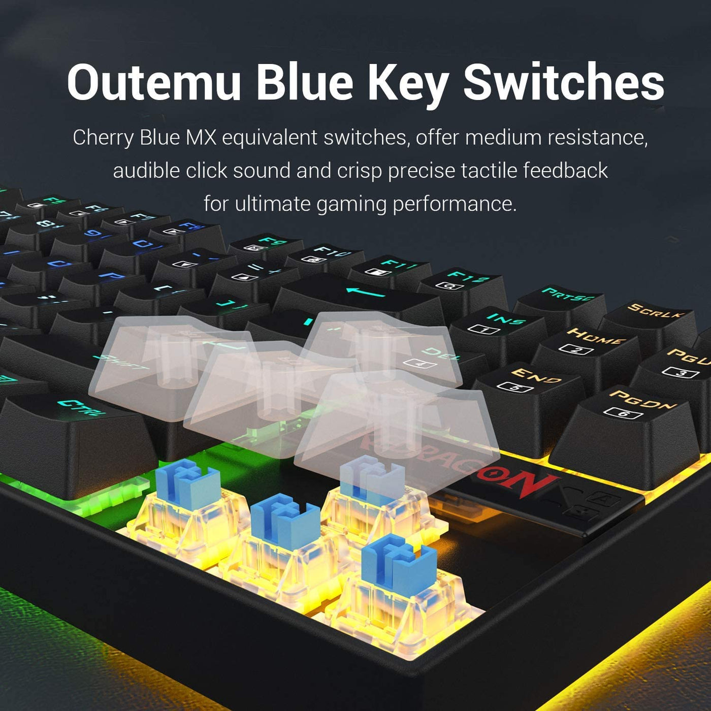 Redragon Kumara K552 RGB LED