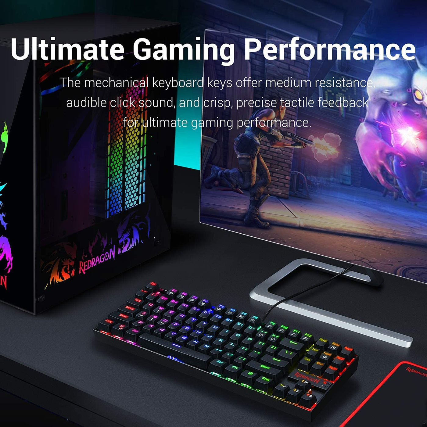 Redragon Kumara K552 RGB LED